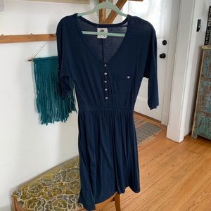 Blue Cotton Dress